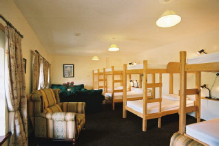 Bunks in Siabod long house bunkhouse